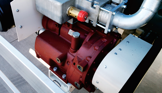 气力输送饲料车